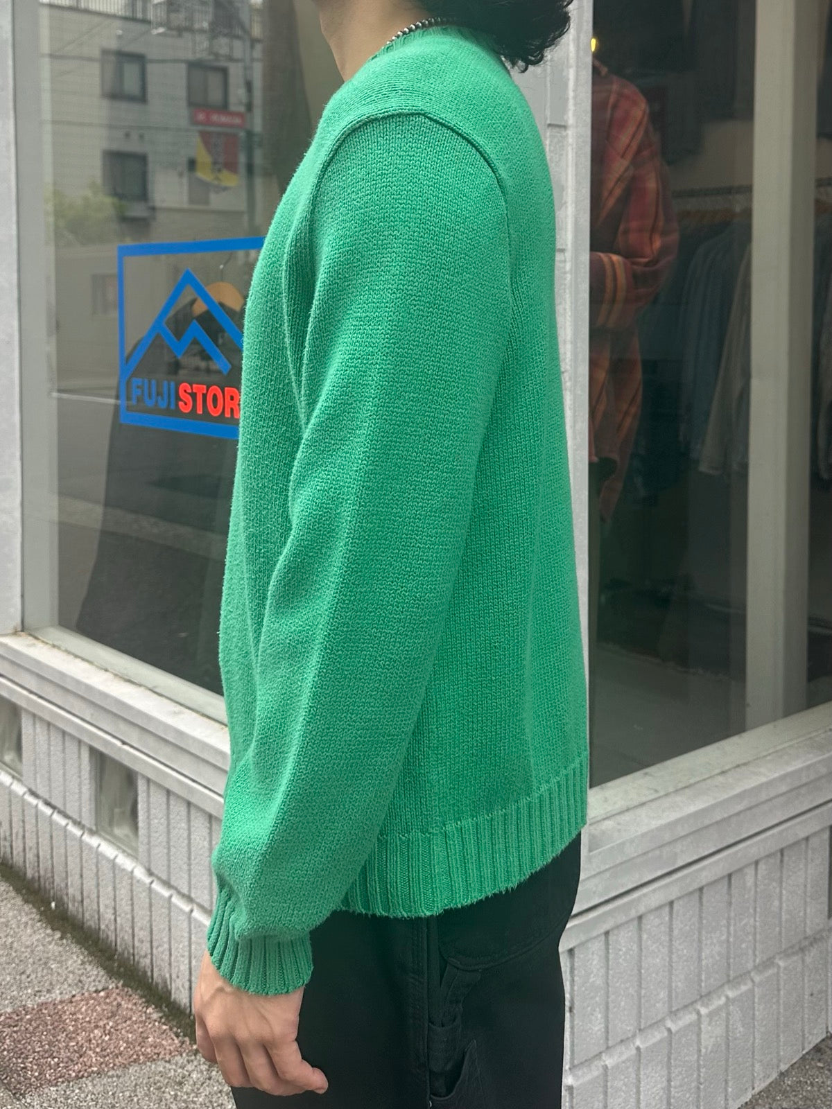 90's RALPH LAUREN ワンポイントニット
