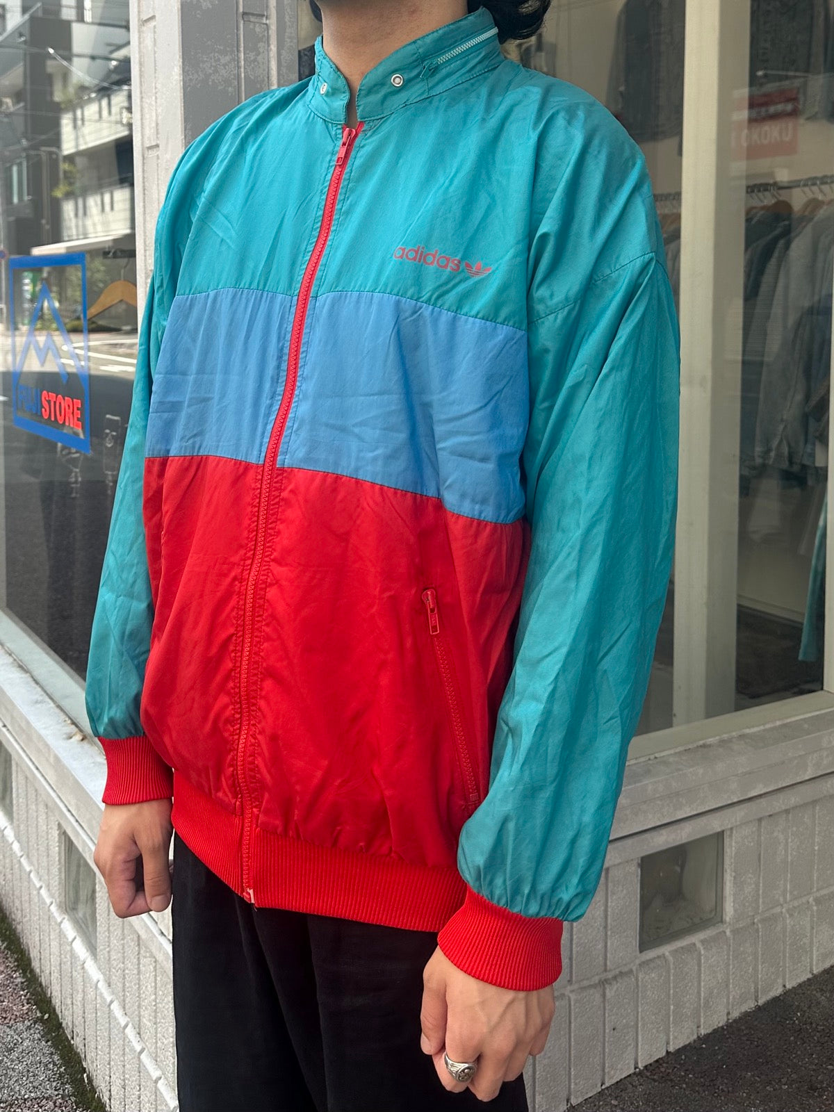 90's ADIDAS ナイロンジャケット