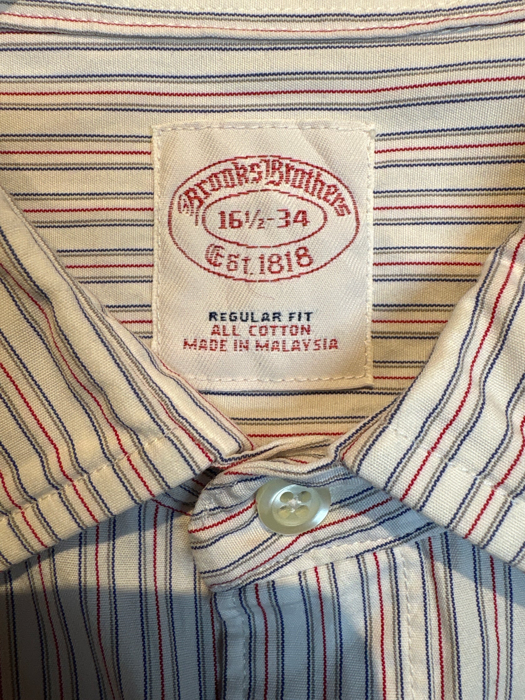 00's Brooks Brothers「Regular fit」ボタンダウンシャツ