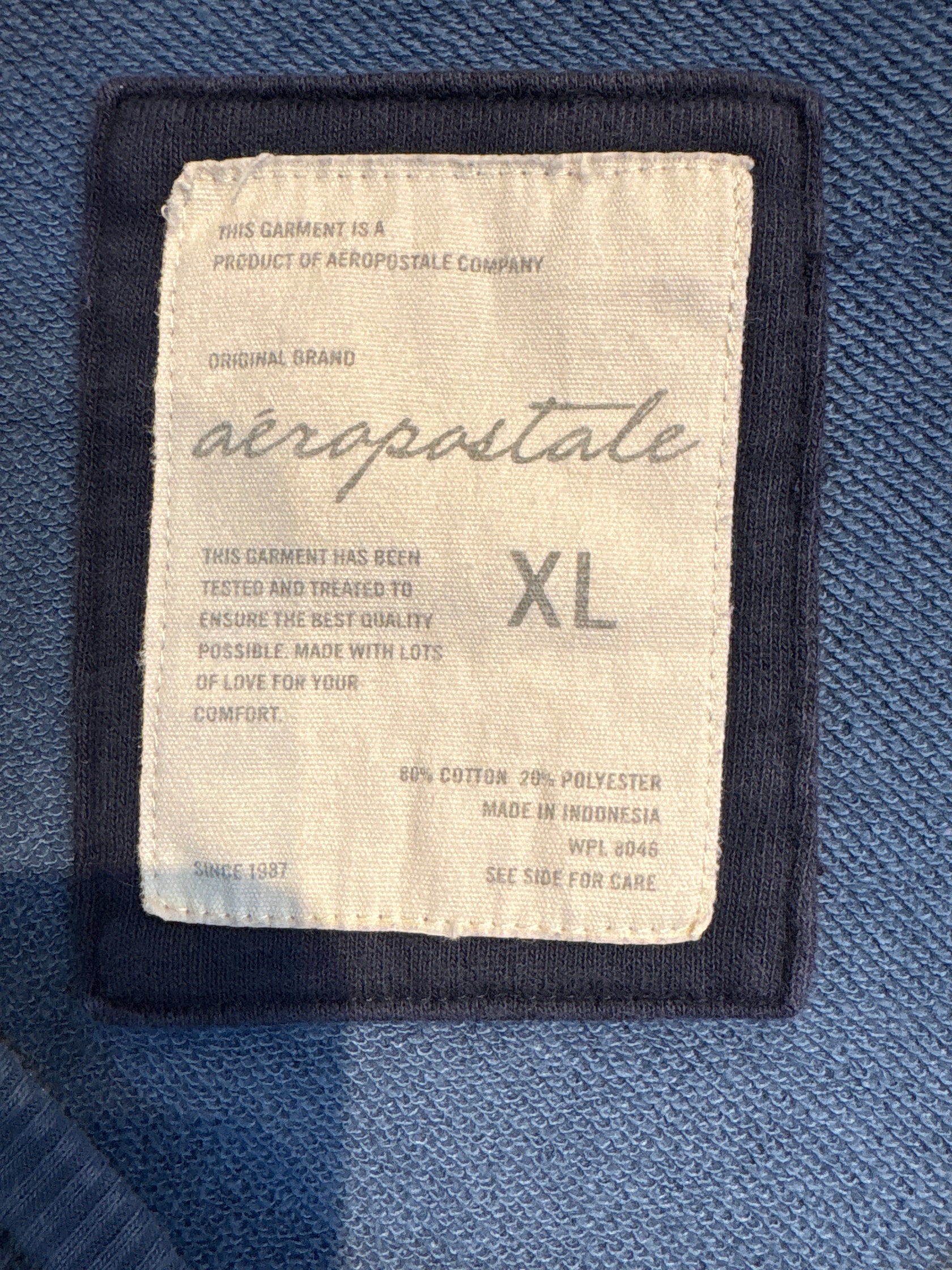 00's「Aéropostale」ジップアップパーカー