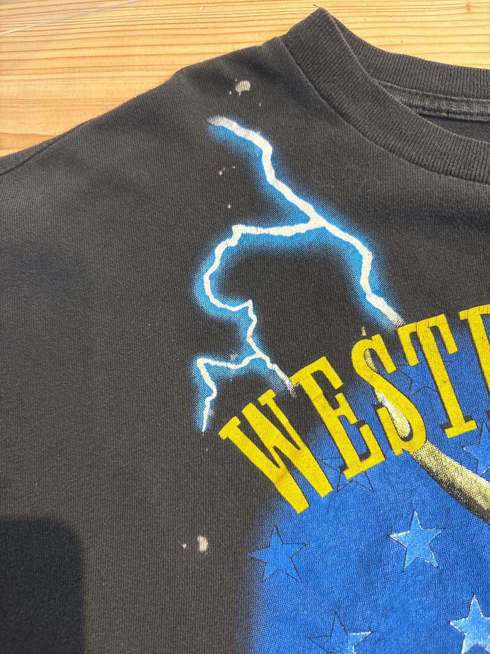90's「WESTERN HERITAGE AMERICAN THUNDER」グラフィックTシャツ