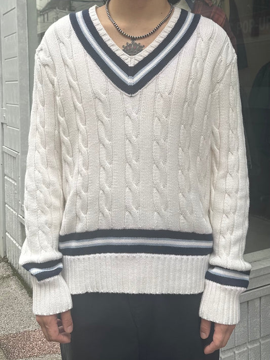 90's RALPH LAUREN チルデンニット