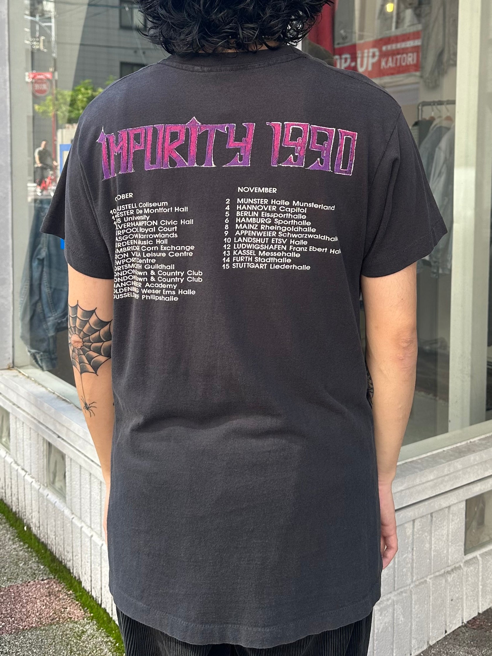 90's NEW MODEL ARMY「IMPURITY 1990」バンドTシャツ