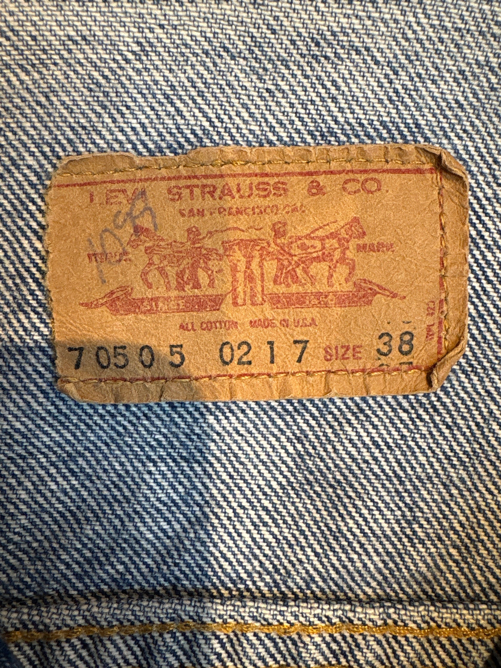 90's Levi’s「70505-0217」USA製 デニムジャケット