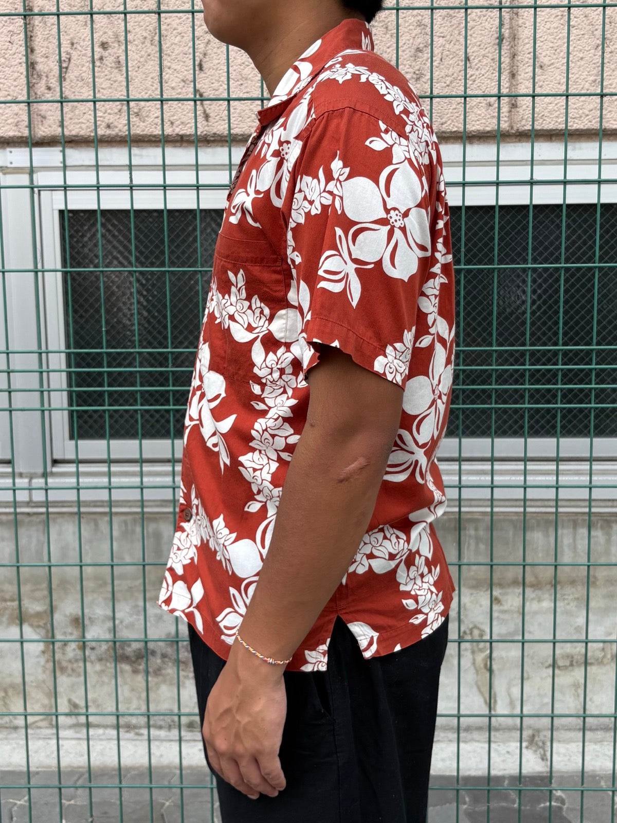 00's PATAGONIA「Pataloha」レイ柄 アロハシャツ