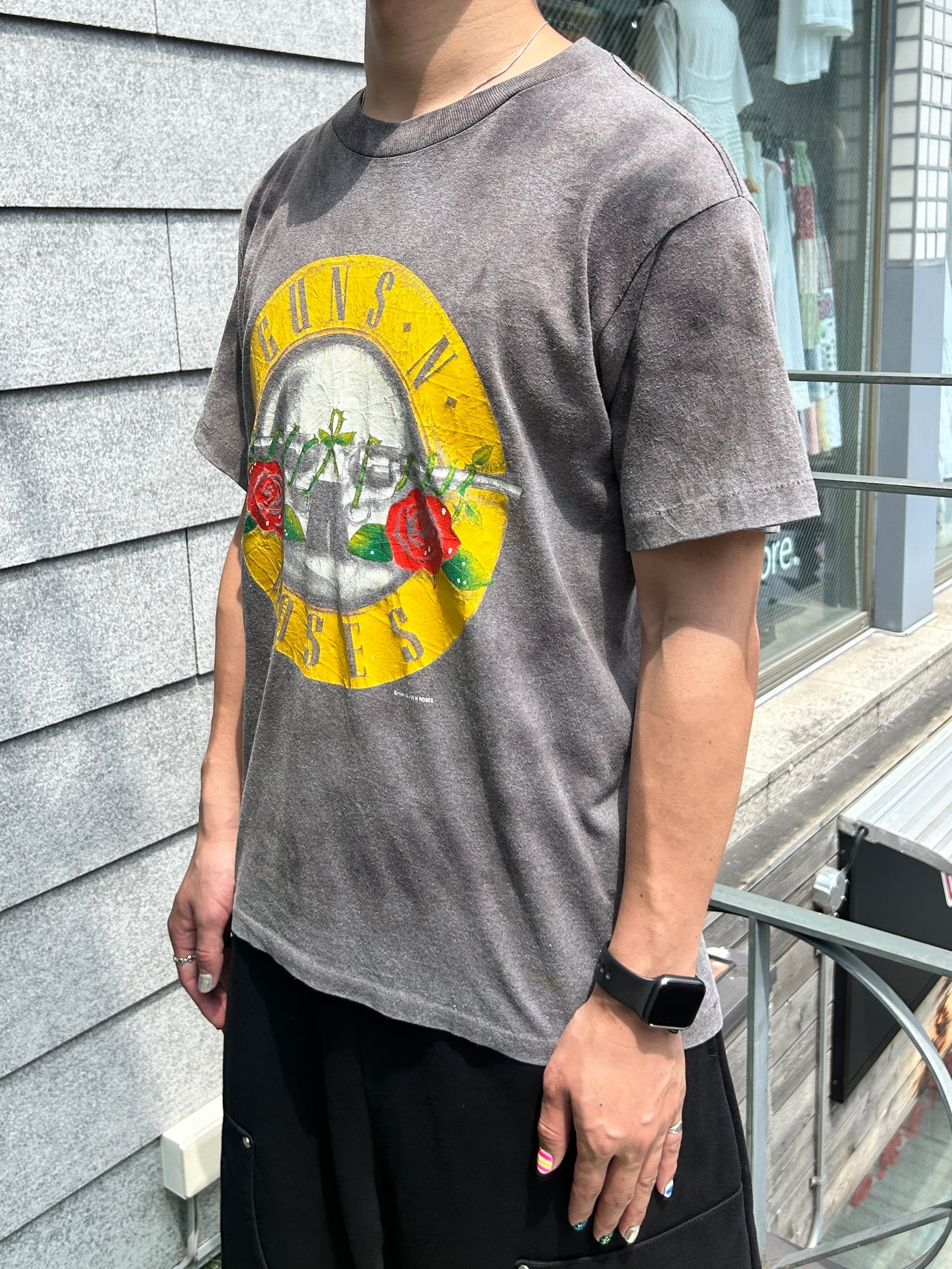 80's GUNS N’ ROSES 「GUNS-N ROSES WAS HERE」バンドTシャツ