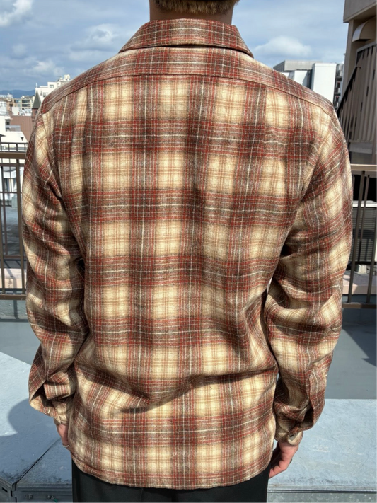 70's「Pendleton」USA製 ウールシャツ