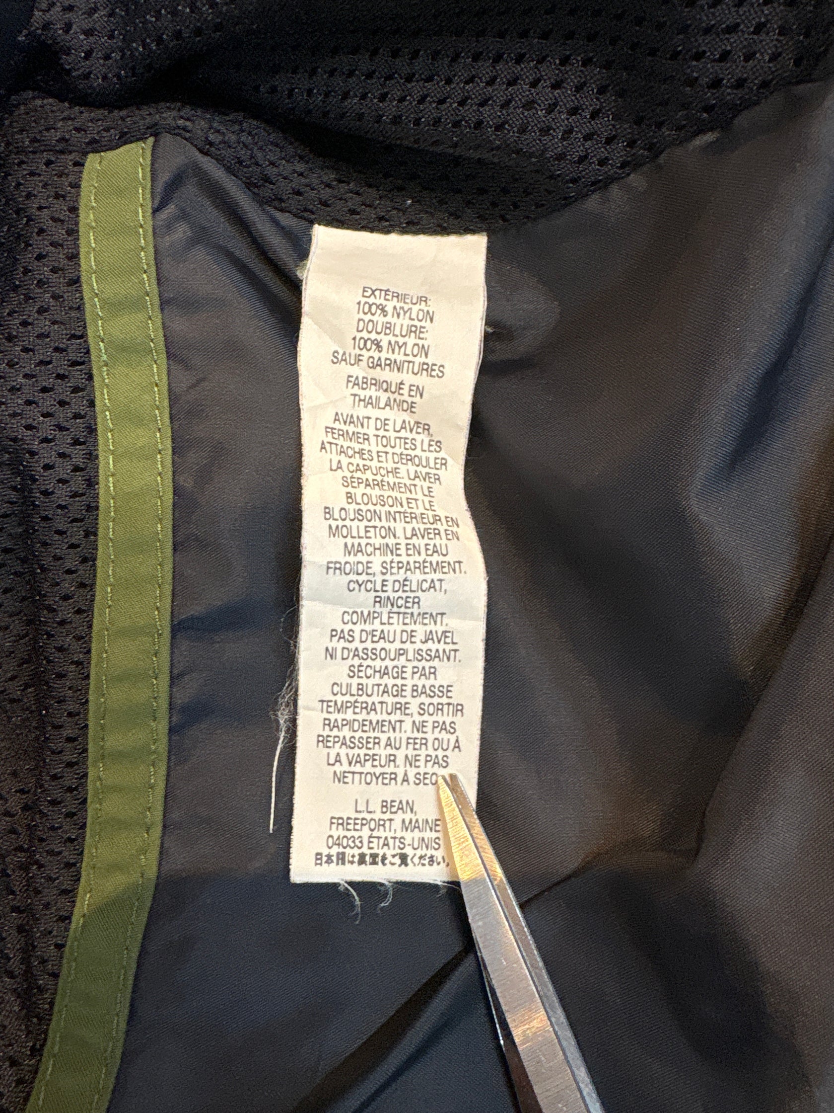 00's 「L.L.Bean」 ナイロンジャケット
