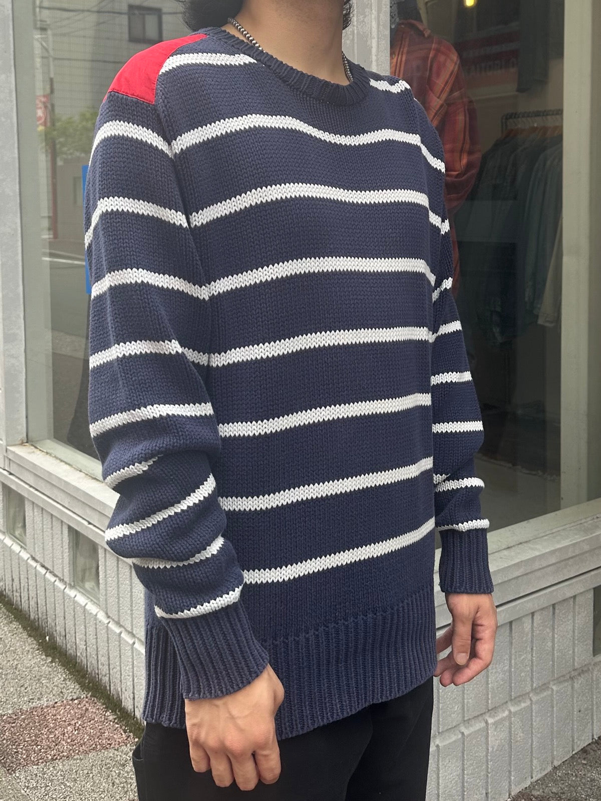 90's RALPH LAUREN ボーダーニット