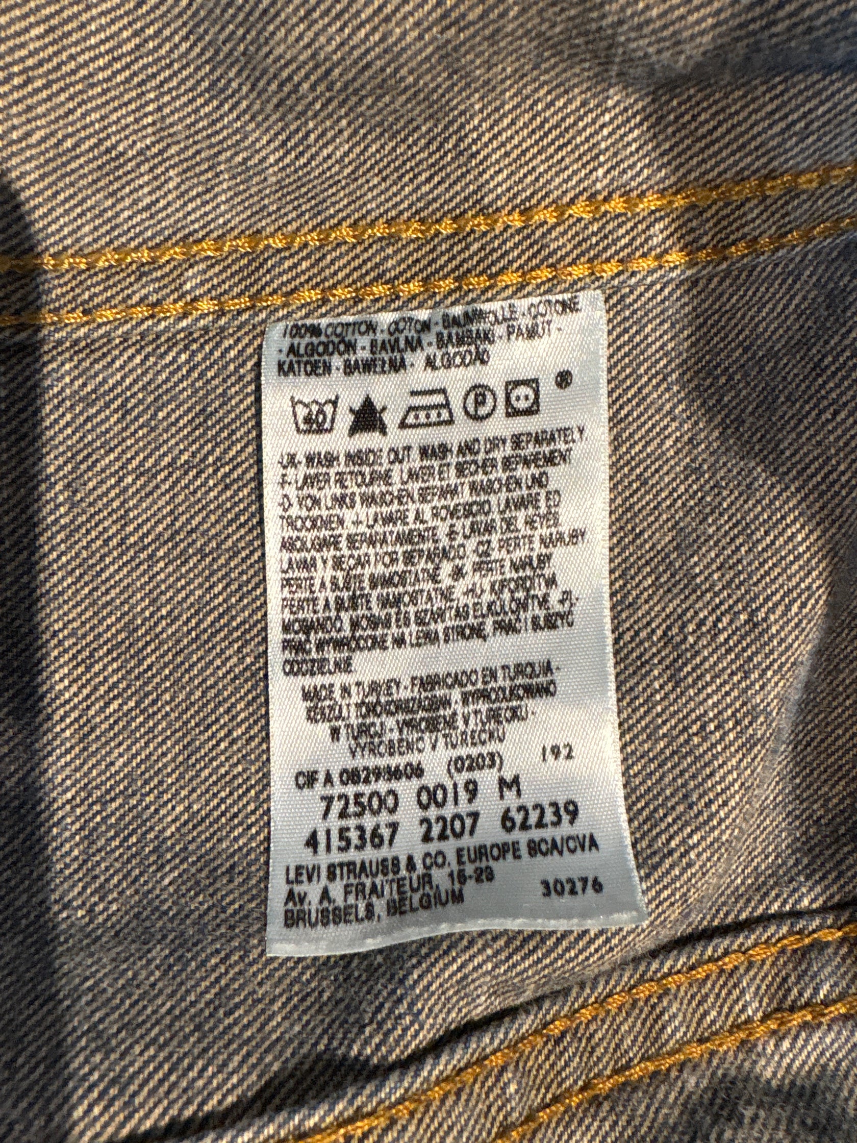 00's Levi’s「72500」デニムジャケット