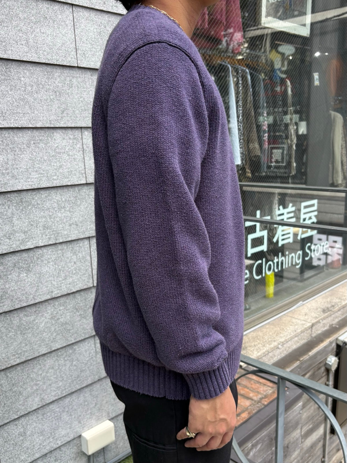 90's「RALPH LAUREN」ワンポイントニット