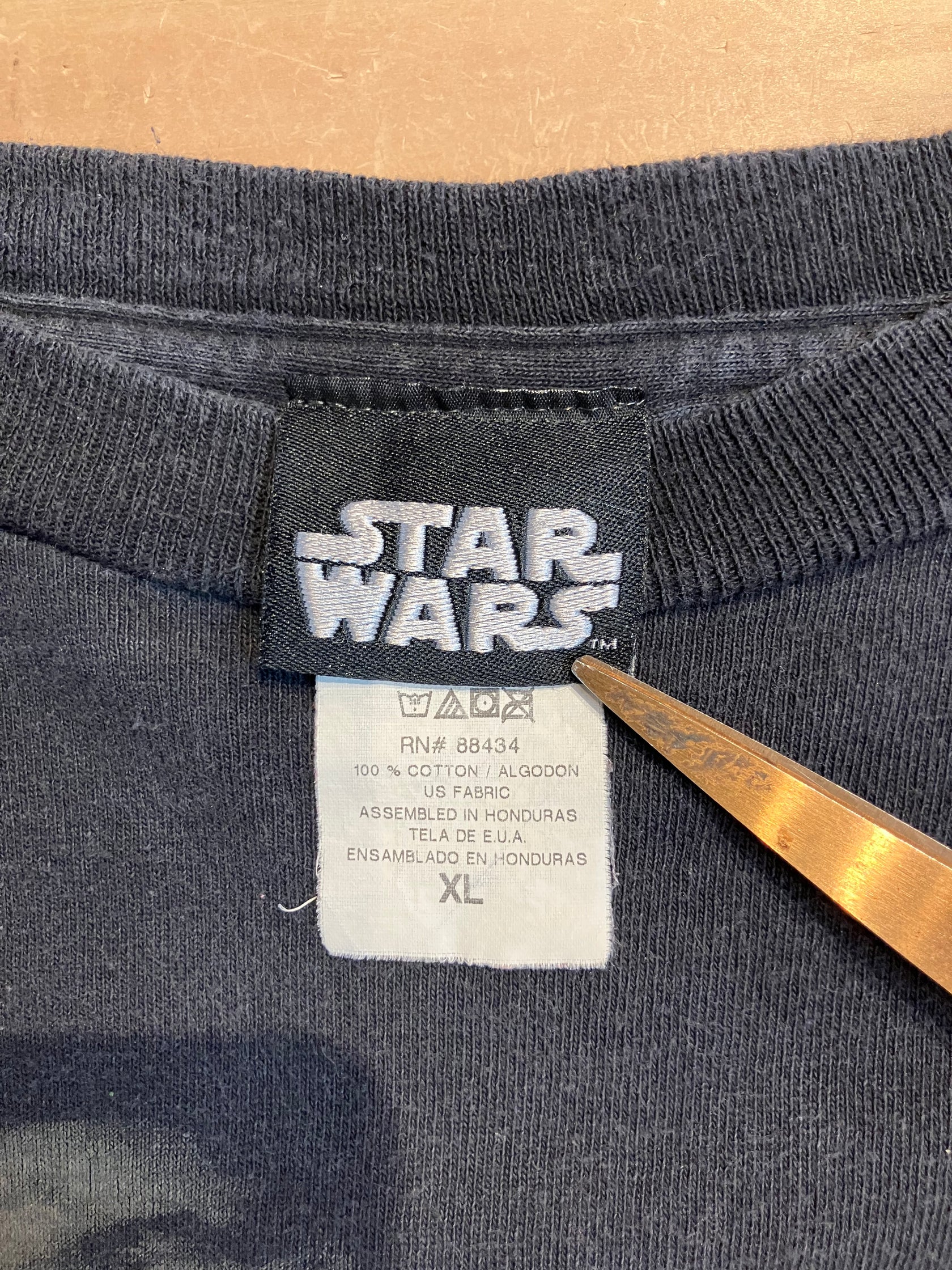 90's「STAR WARS Death Star」ムービーTシャツ