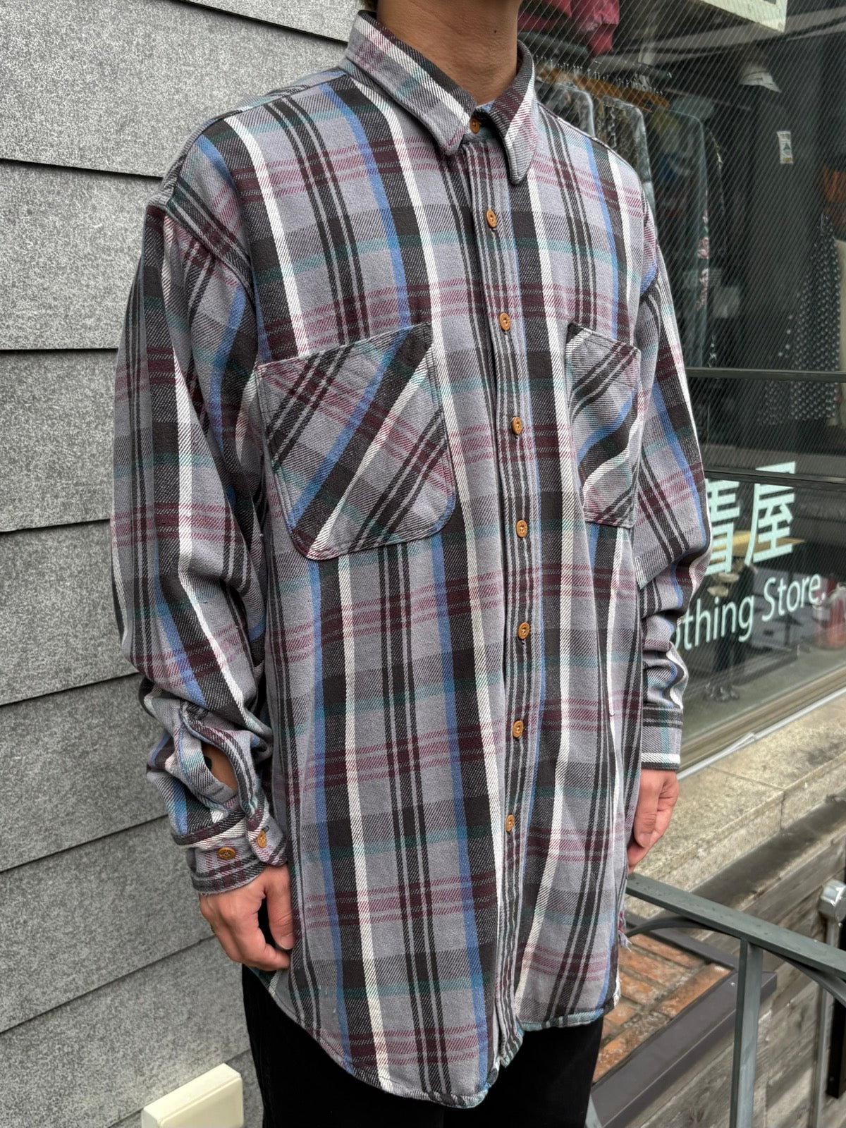 80's「BIG MAC」ネルシャツ