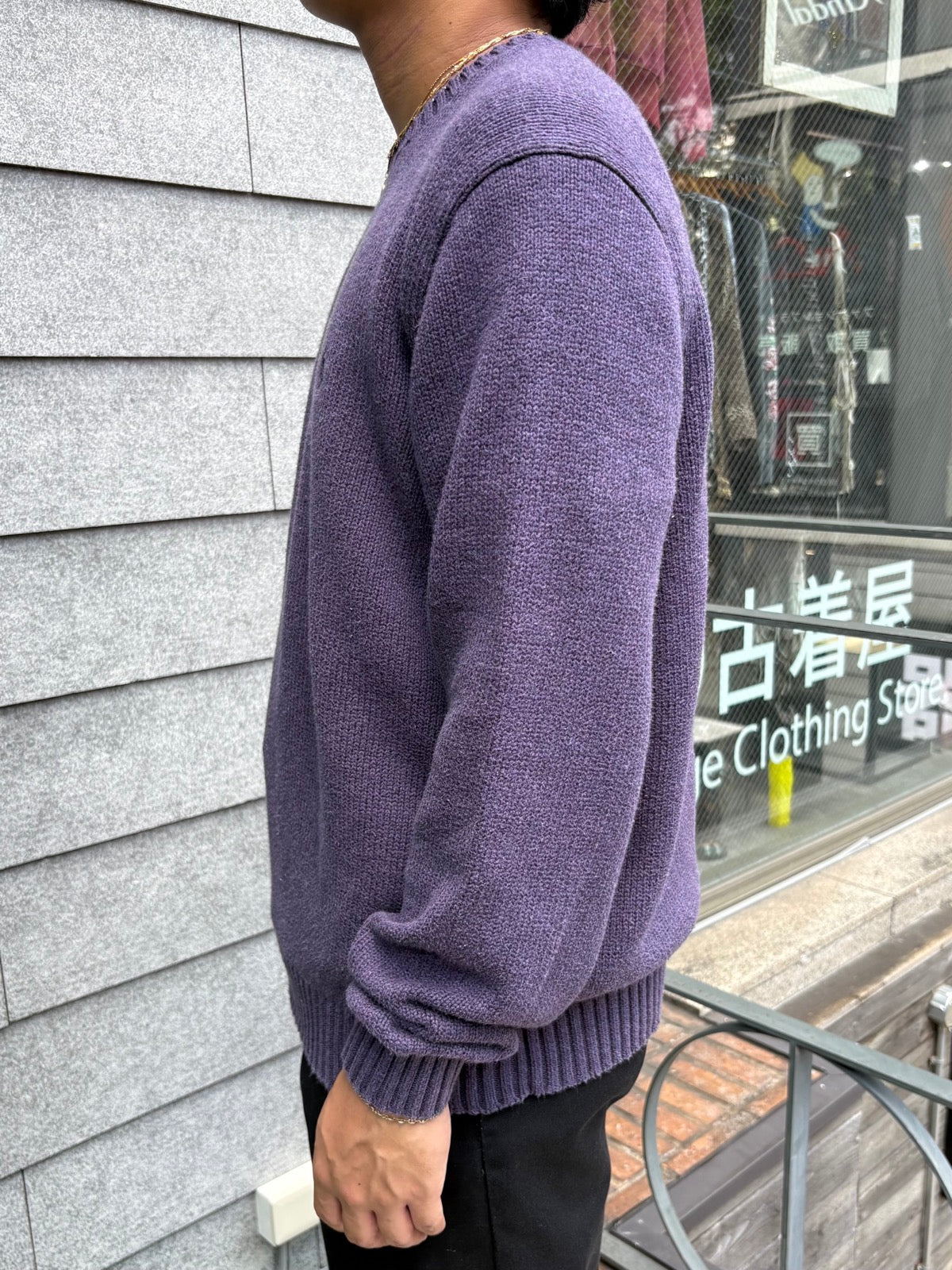 90's「RALPH LAUREN」ワンポイントニット