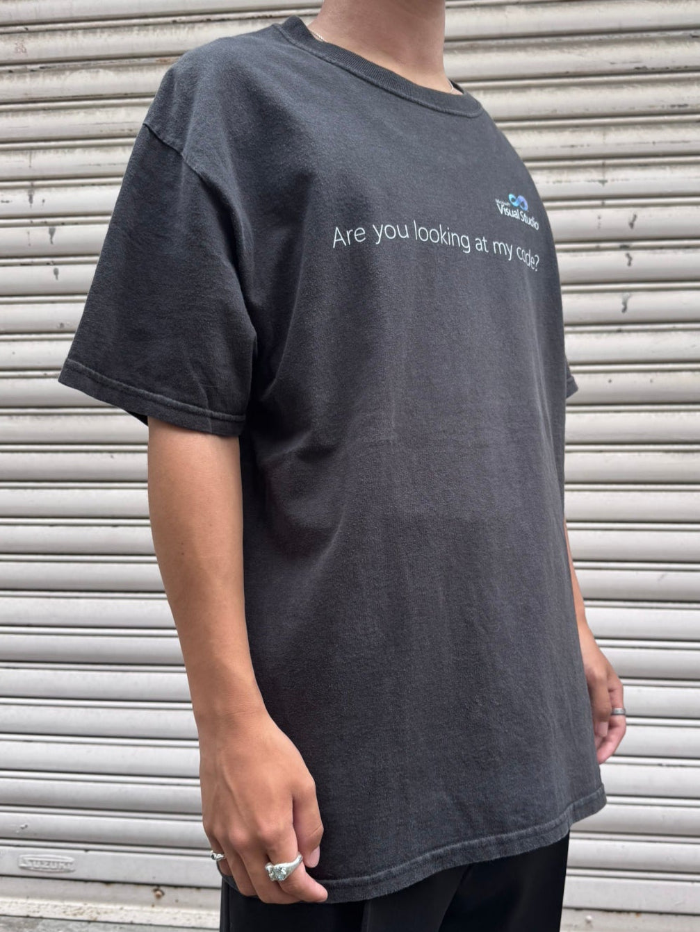 00's Microsoft「VISUAL STUDIO」企業Tシャツ