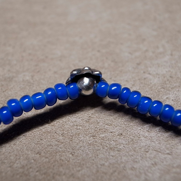 APOLLO BEADS BRACELET -NAVY / ROSETTAPRAYER
