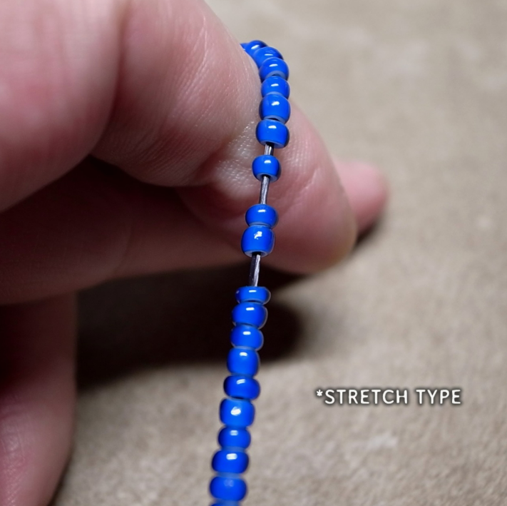 APOLLO BEADS BRACELET -NAVY / ROSETTAPRAYER