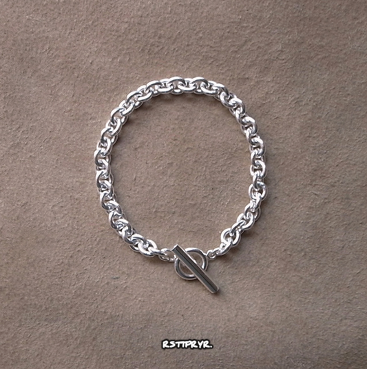 6.3mm RING CHAIN BRACELET/ 6.3mm リングチェーン ブレスレット / ROSETTAPRAYER