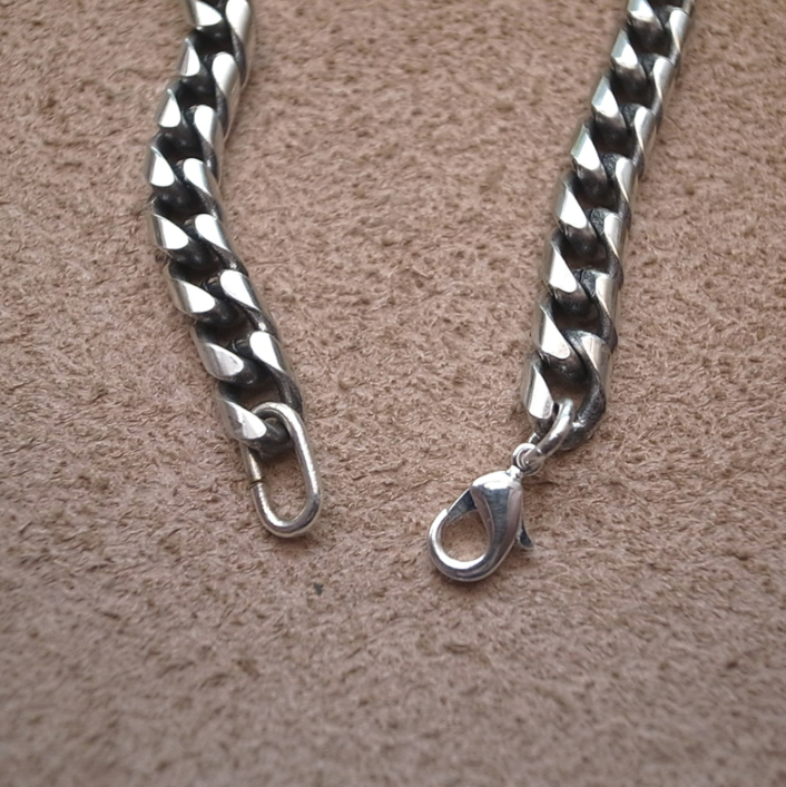 MIL. ID BRACELET- SILVER / ROSETTAPRAYER