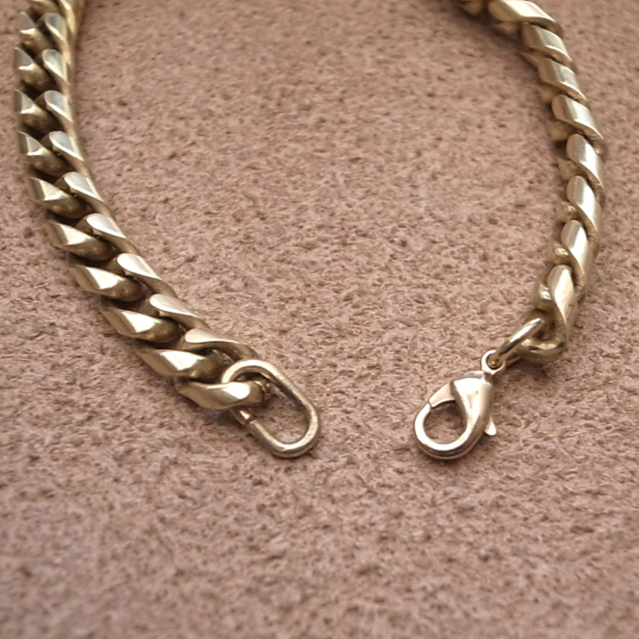 MIL. ID BRACELET- BRASS / ROSETTAPRAYER