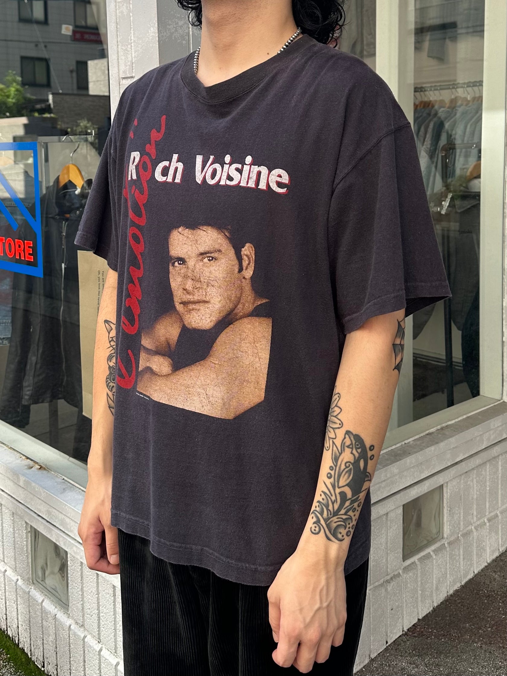 00's ROCH VOISINE「EUROPE TOUR'92」バンドTシャツ