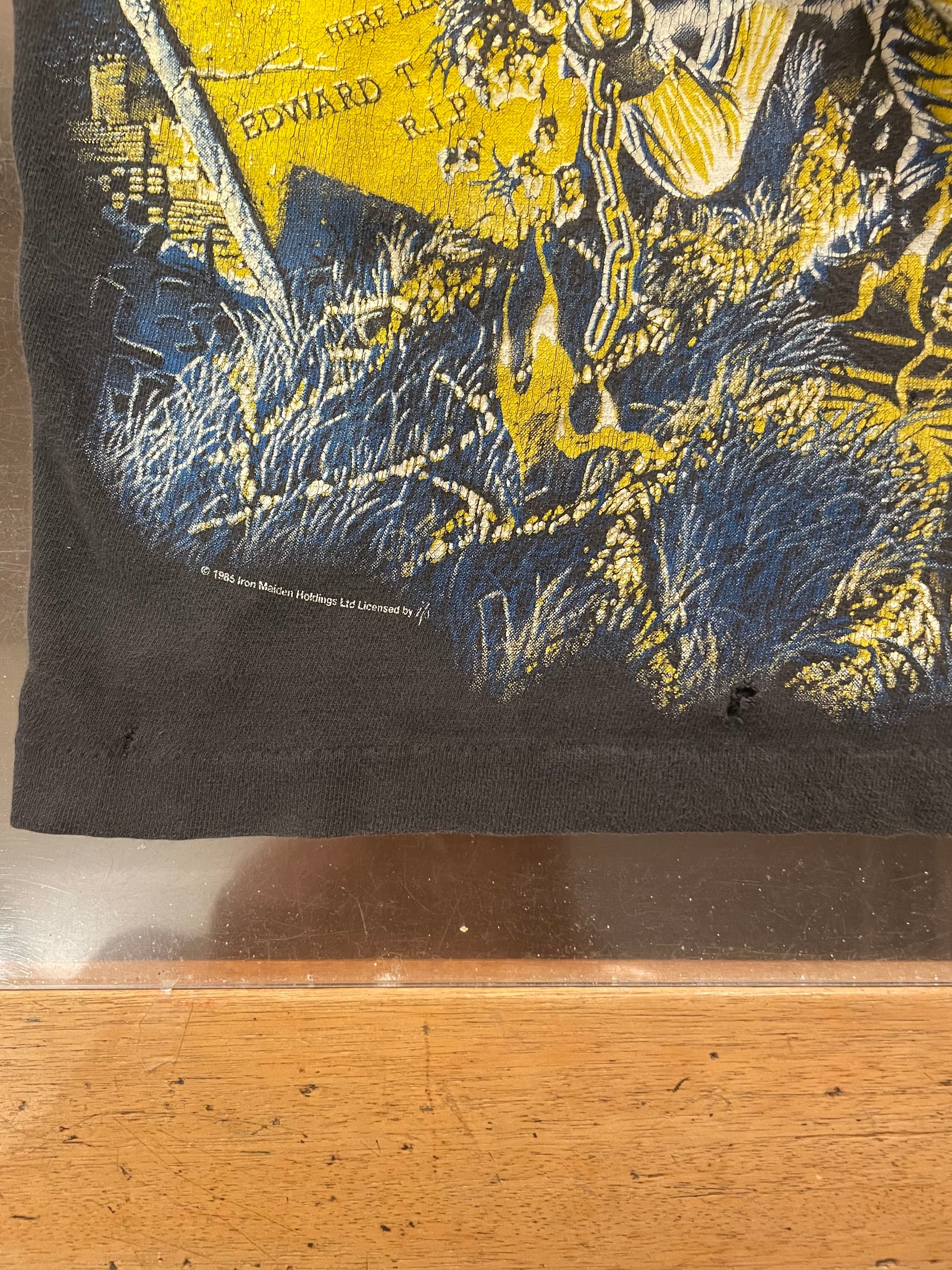 80's IRON MAIDEN 「Live After Death」バンドTシャツ