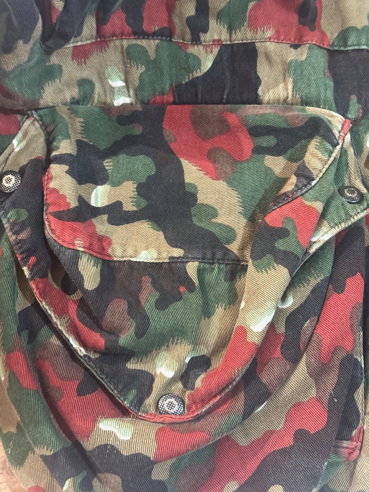 60's スイス軍 「M-60」アルペンカモ マウンテンジャケット