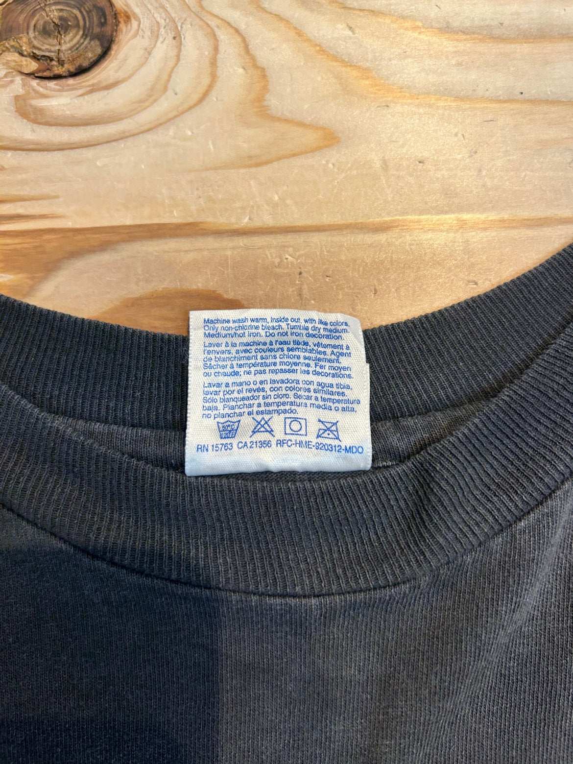 90's「MUNY」グラフィックTシャツ