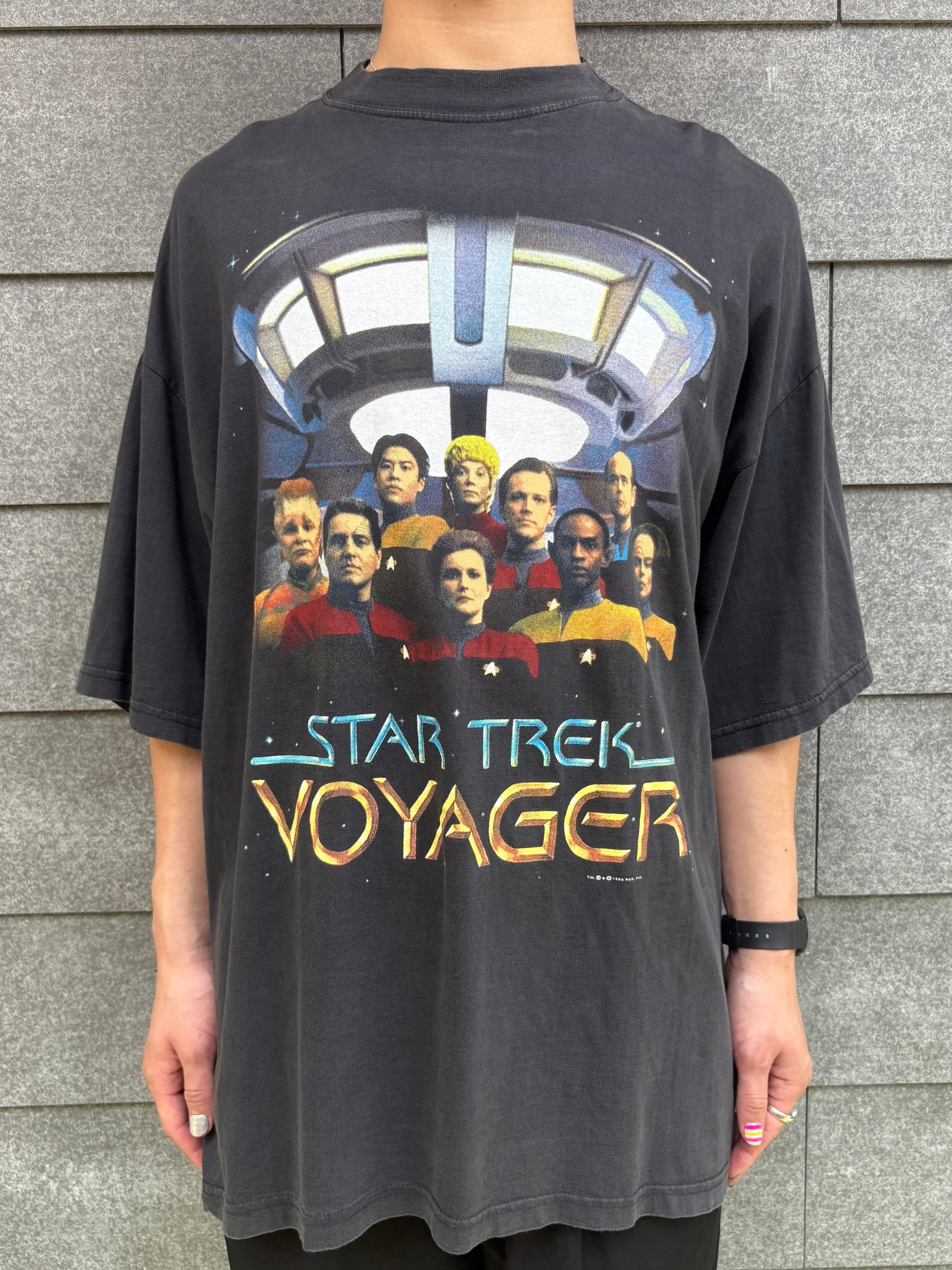 90's~00's「STAR TREK VOYAGER」 ファンTシャツ