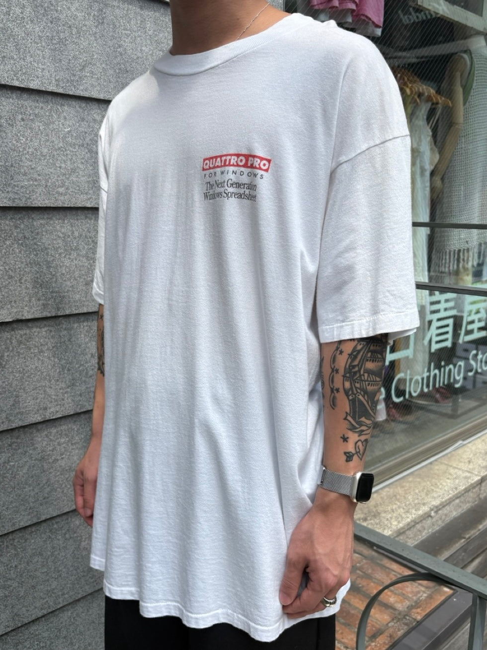 90's Corel「QUATTROO PRO」企業Tシャツ