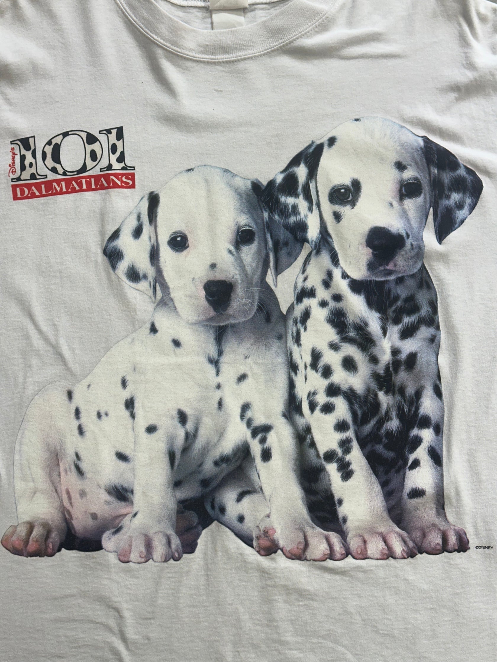 90's DISNEY「ONE HUNDRED AND ONE DALMATIANS」キャラクターTシャツ
