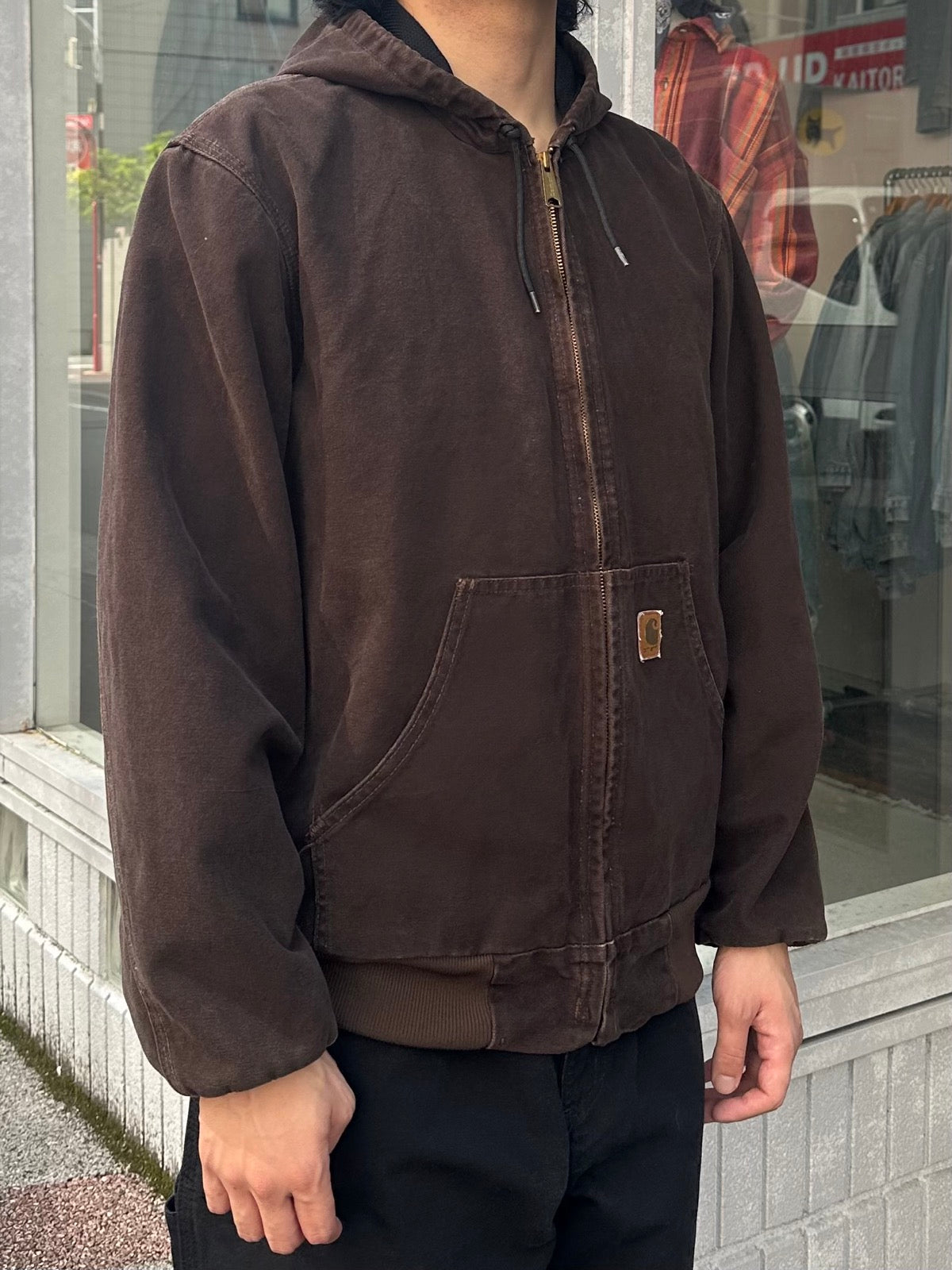 00's CARHARTT「J25-DKB」USA製 アクティブジャケット