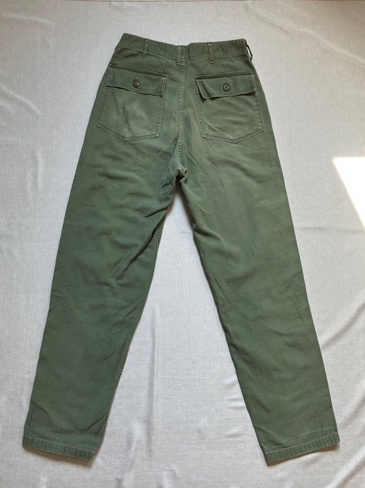 60~70's U.S. ARMY OG-107 「UTILITY PANTS」ベイカーパンツ