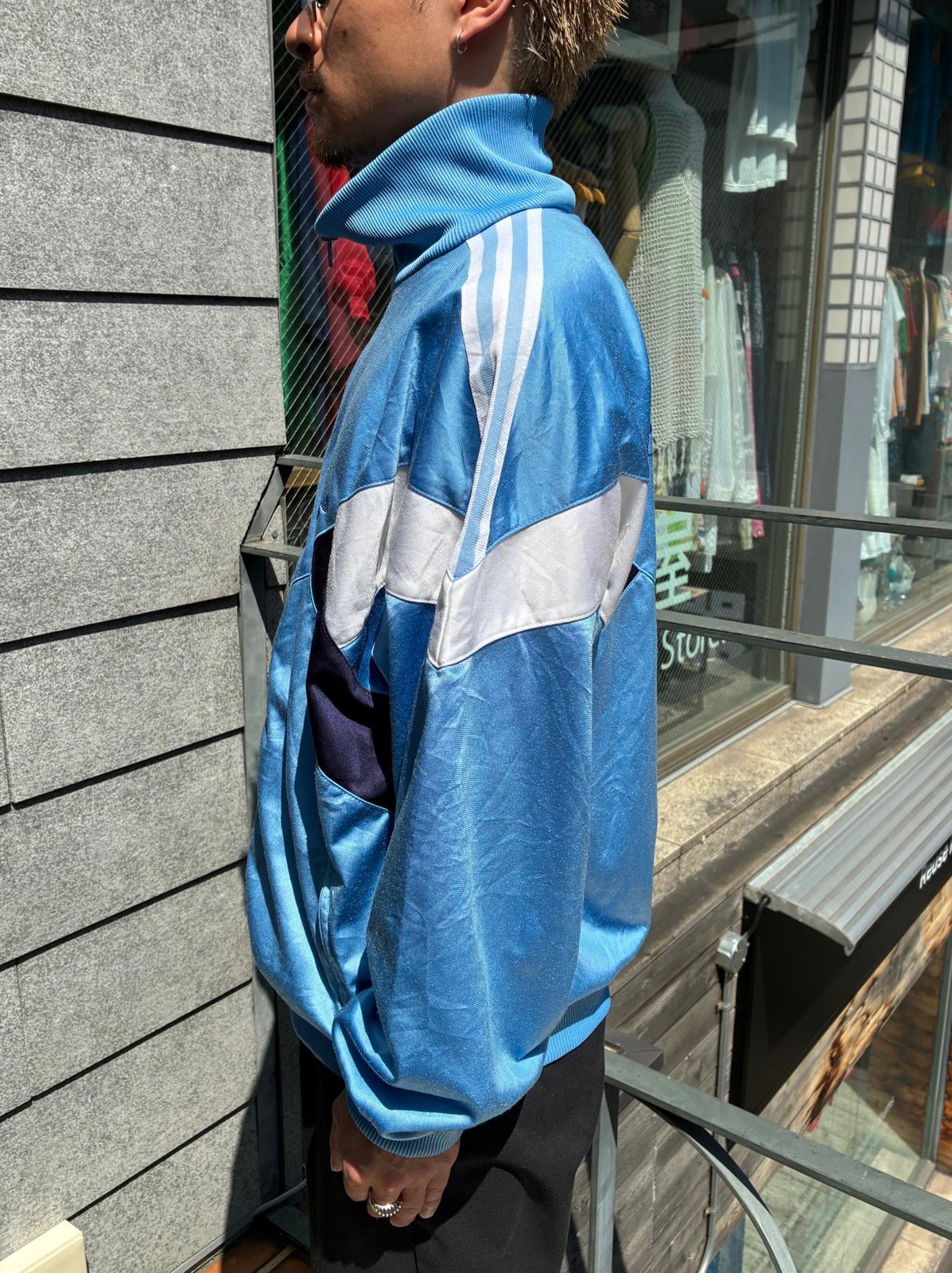 70's adidas「イタリア企業ローカルチームユニフォーム」トラックジャケット