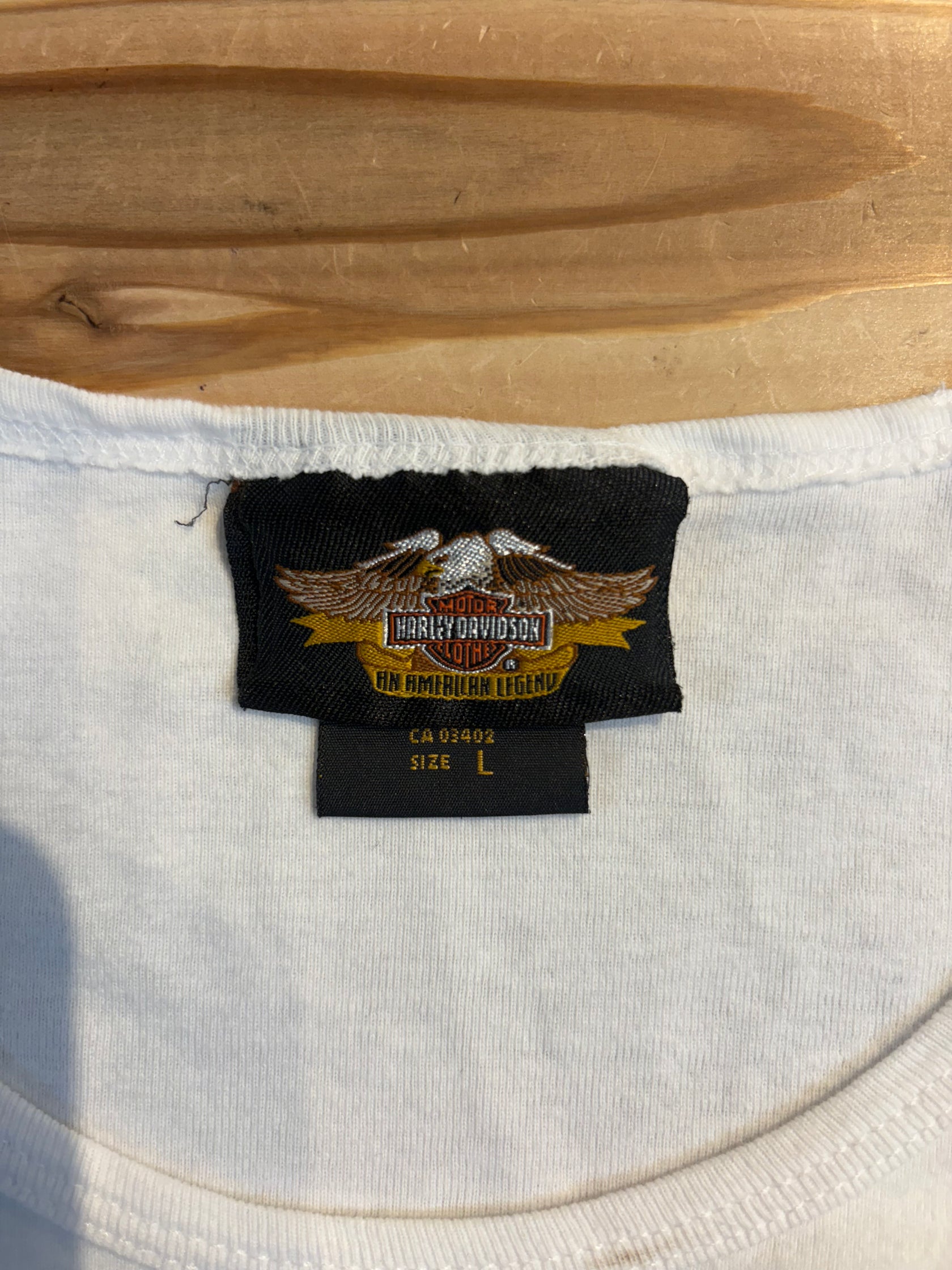 00's Harley-Davidson 「100周年ロゴ」USA製 タンクトップ