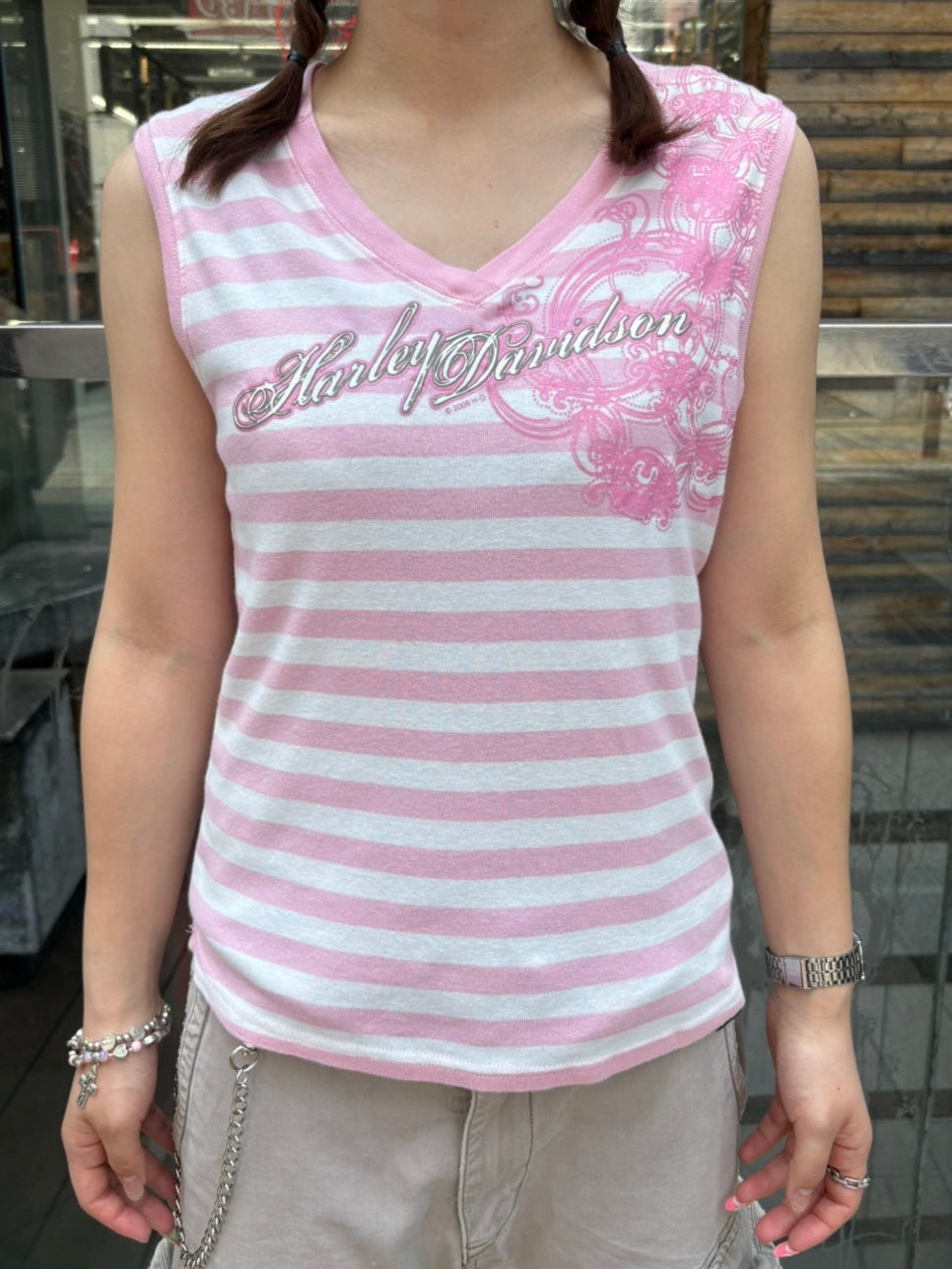 00's 「Harley Davidson」タンクトップ