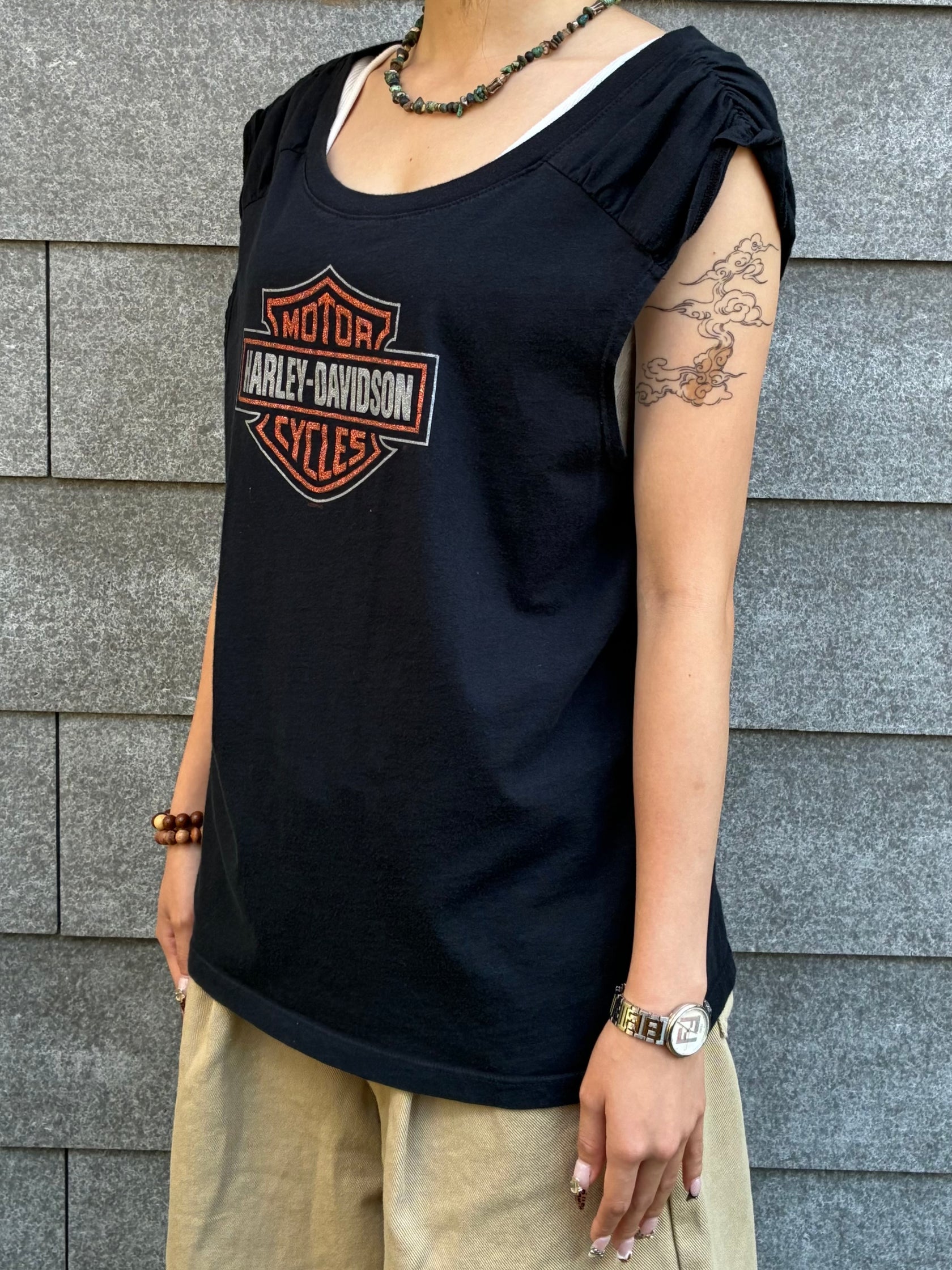 00's 「Harley-Davidson」USA製 タンクトップ