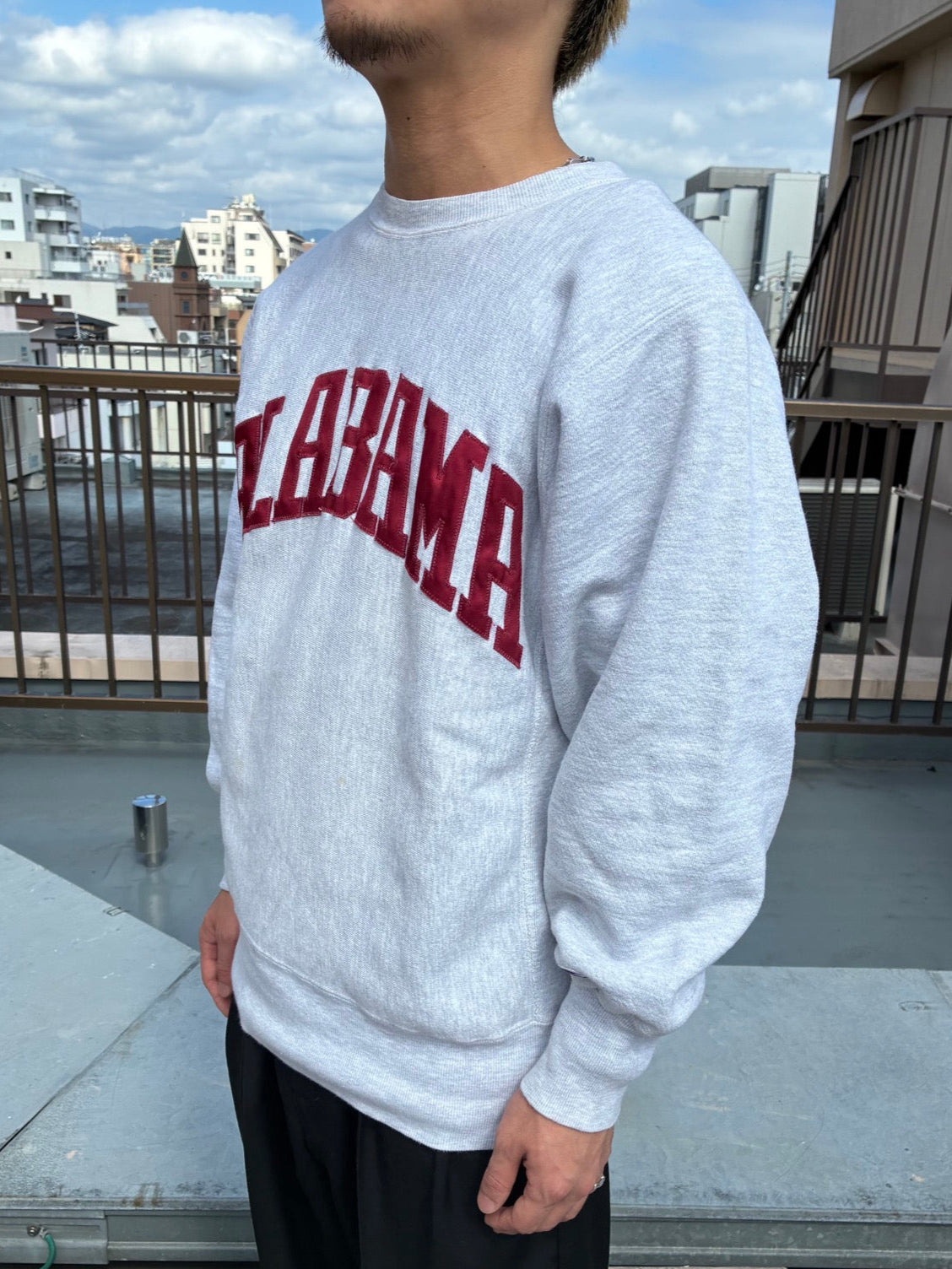 90's CHAMPION「ALABAMA」Reverse Weave USA製 カレッジスウェット