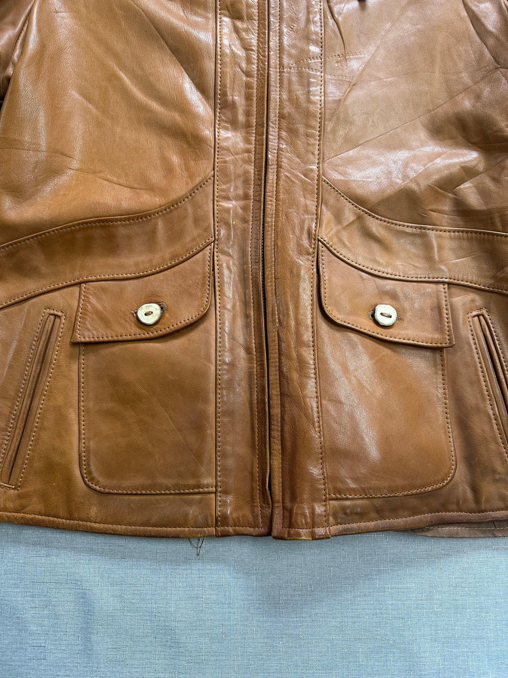 70's NATURAL COMFORT レザージャケット