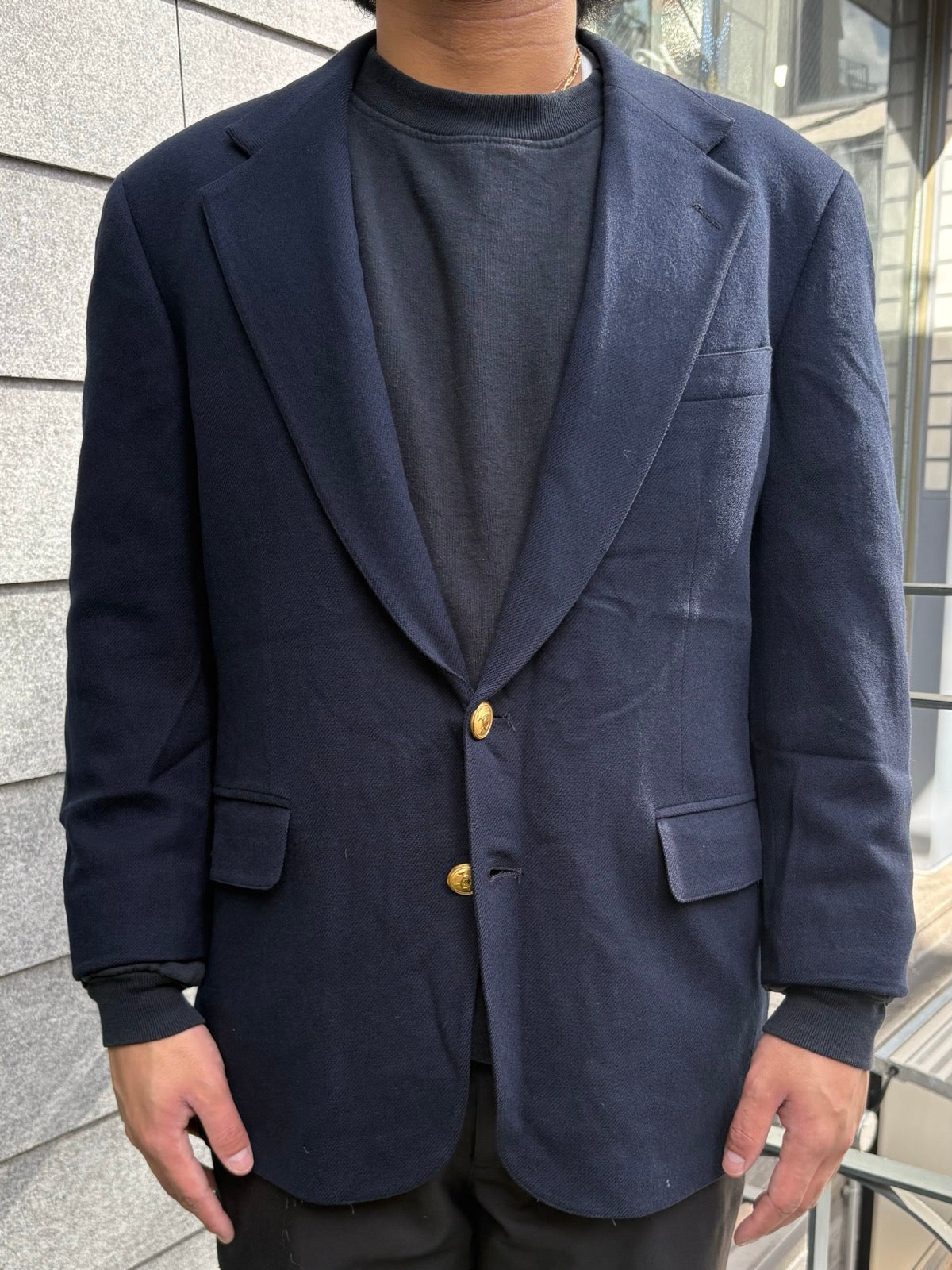 90's「Polo University Club」USA製 ネイビーブレザー – FUJI STORE