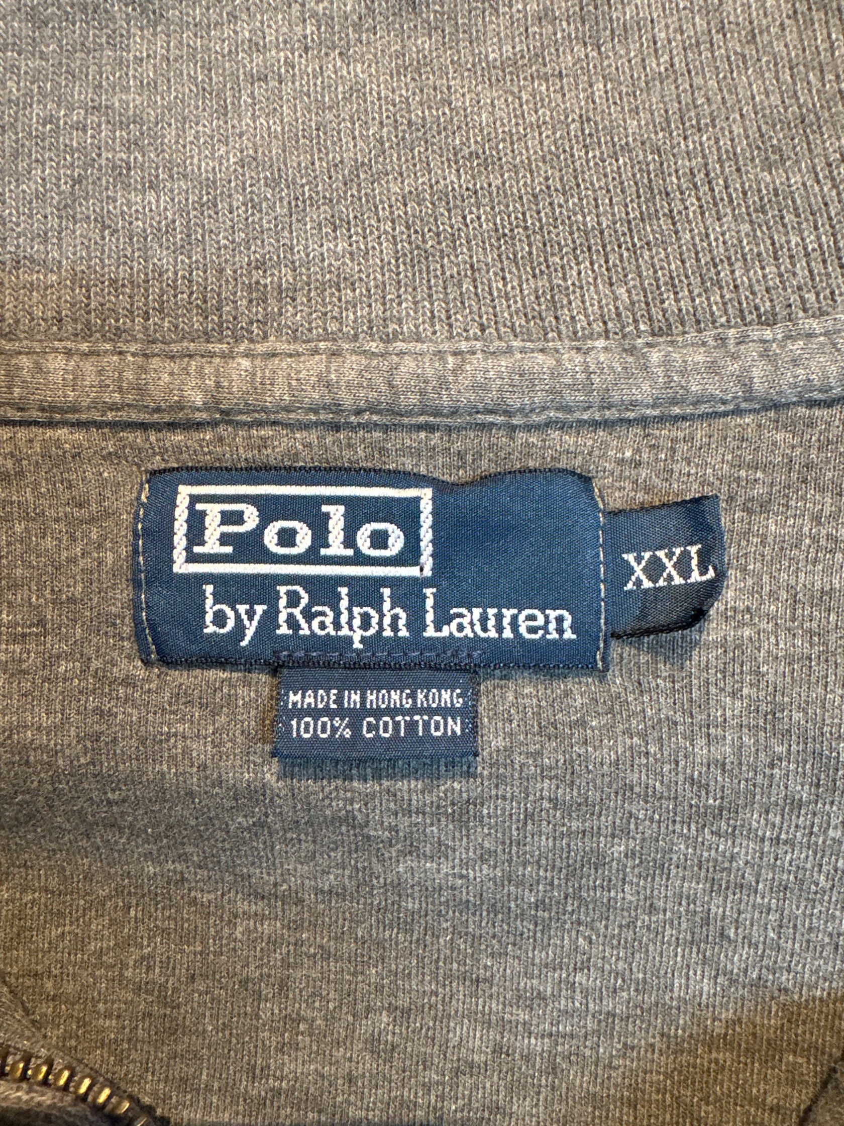 90's「RALPH LAUREN」ハーフジップニット