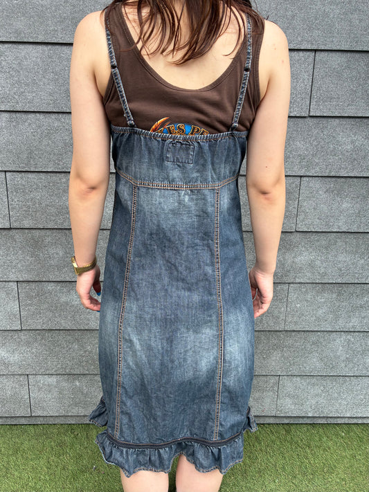 00's~10's「Esprit」デニムキャミワンピース