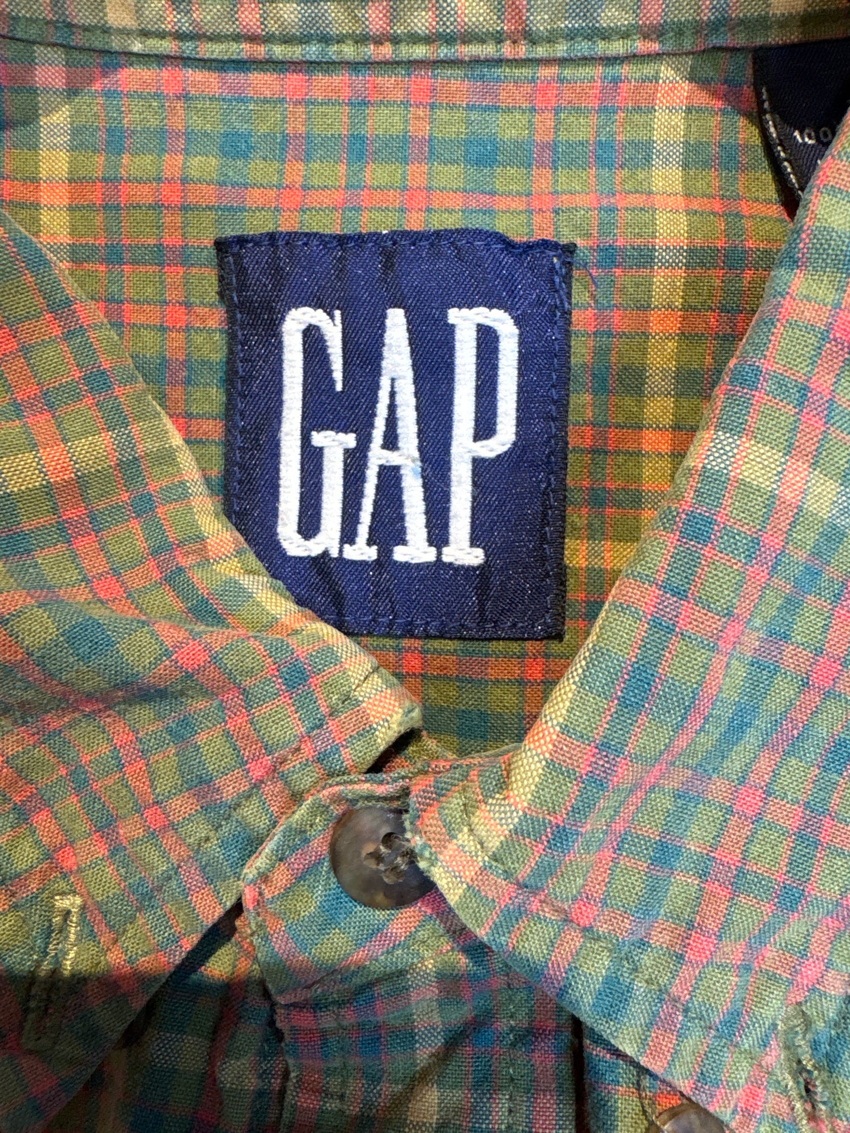 90's「GAP」ボタンダウンシャツ