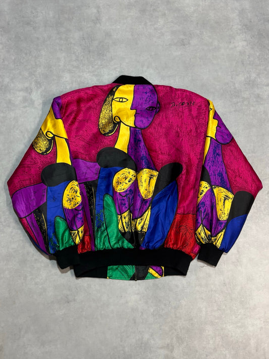90's PICASSO「総柄」ブルゾンジャケット