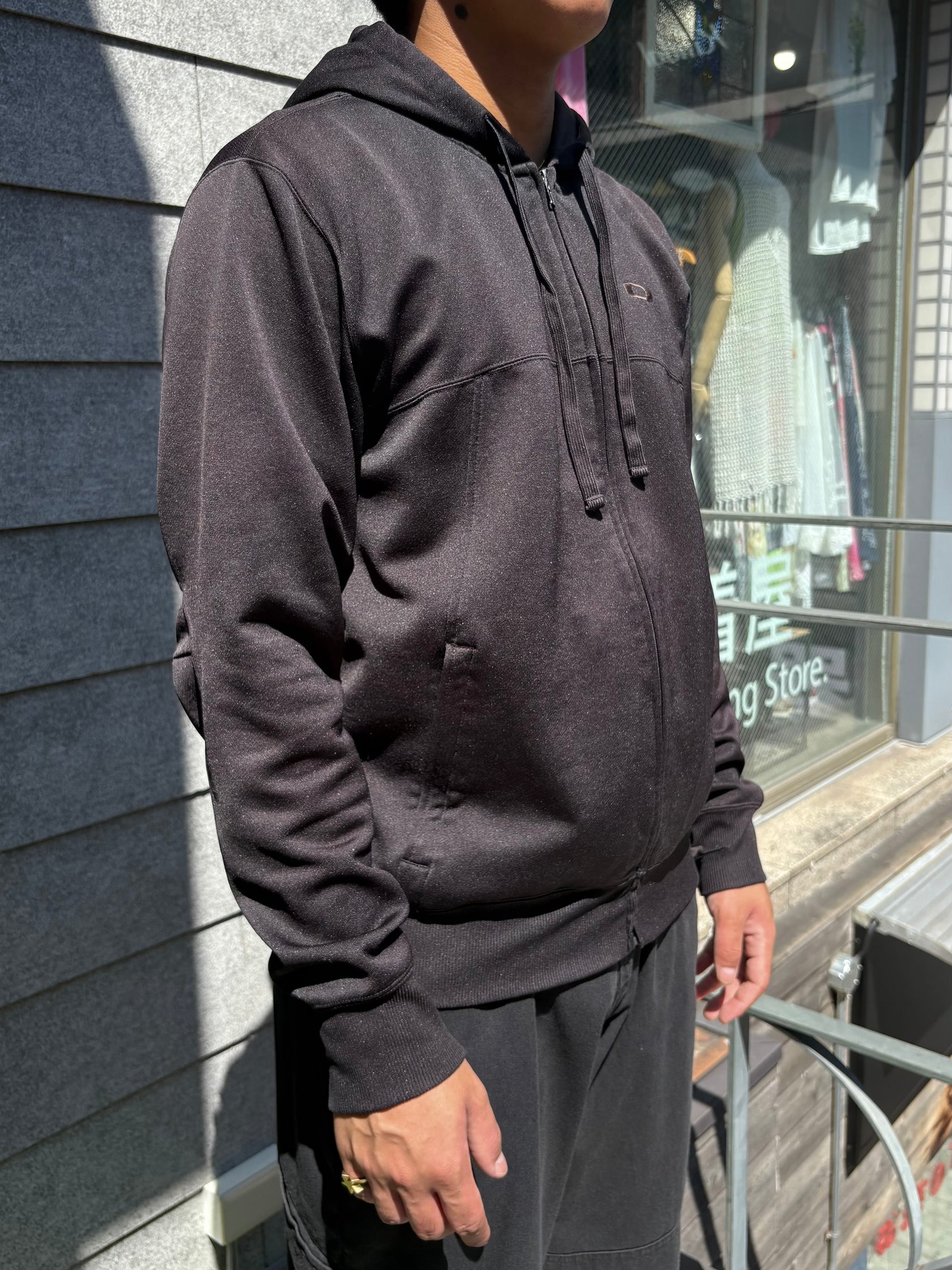 00's「OAKLEY」ジップアップパーカー