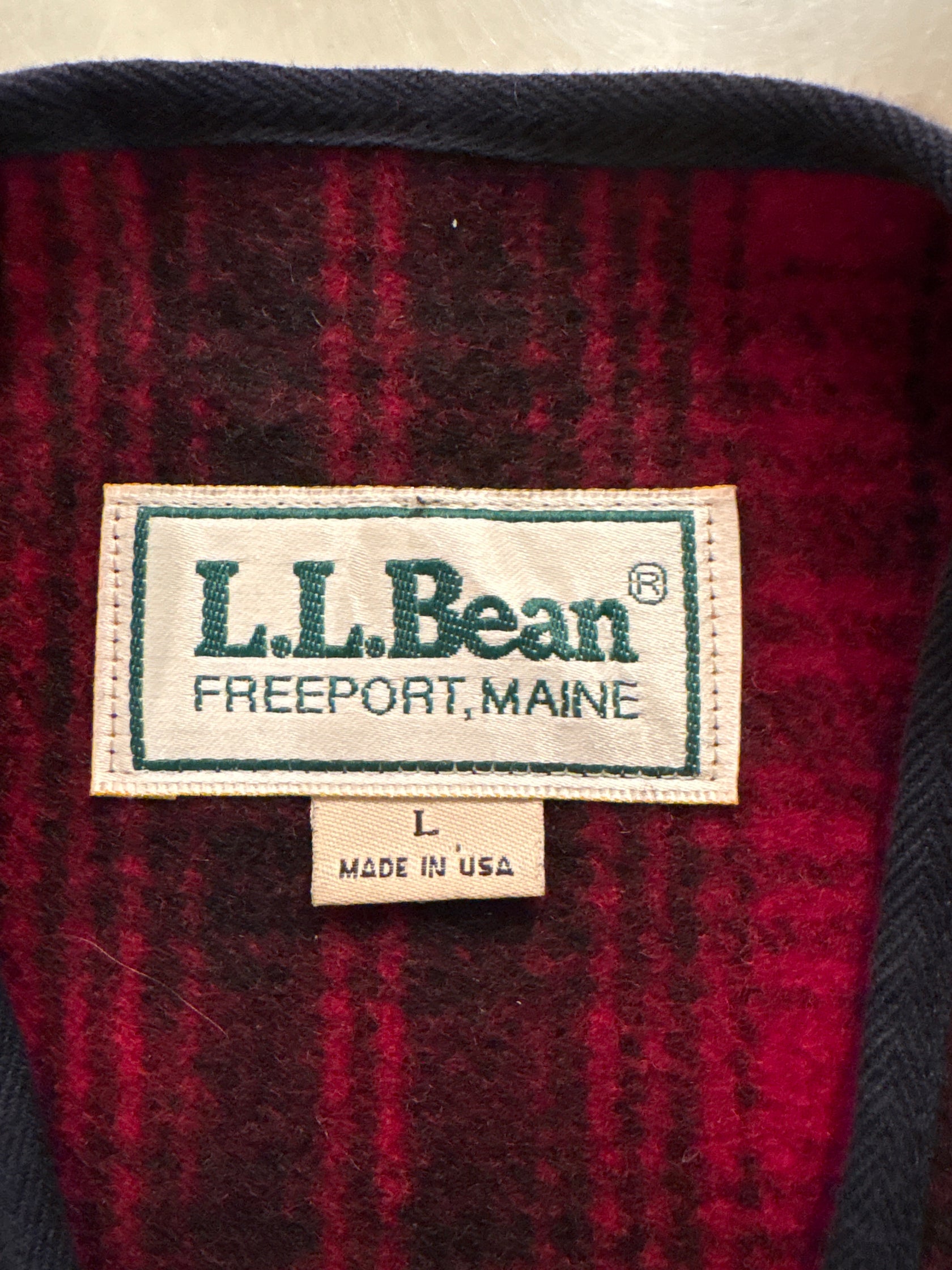 90's「L.L.Bean 」USA製 ウールベスト