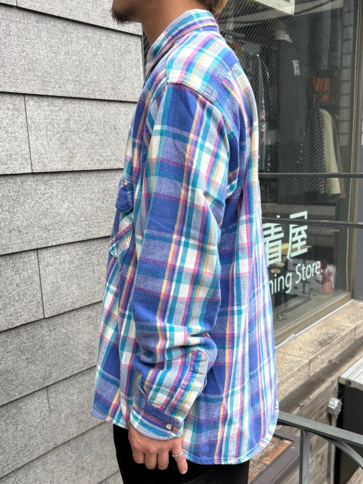 00's「FIVE BROTHER」ネルシャツ