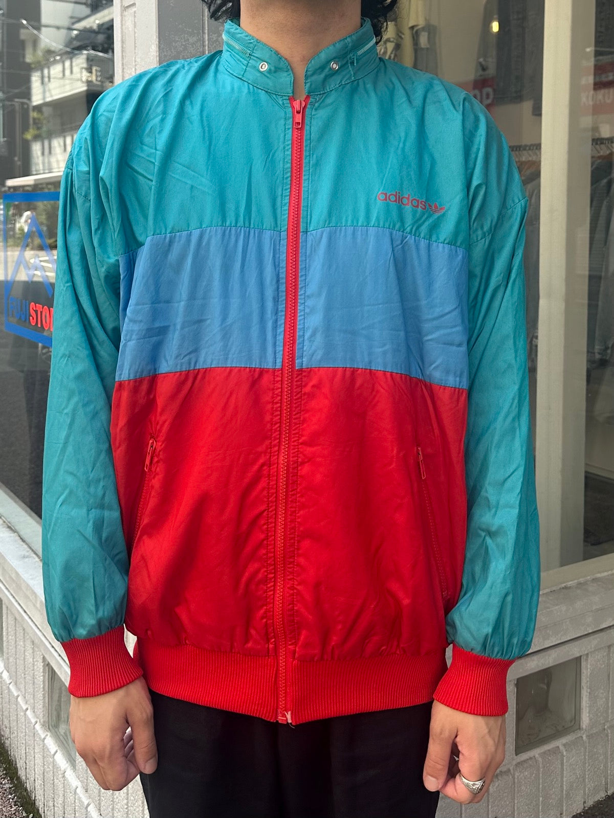 90's ADIDAS ナイロンジャケット