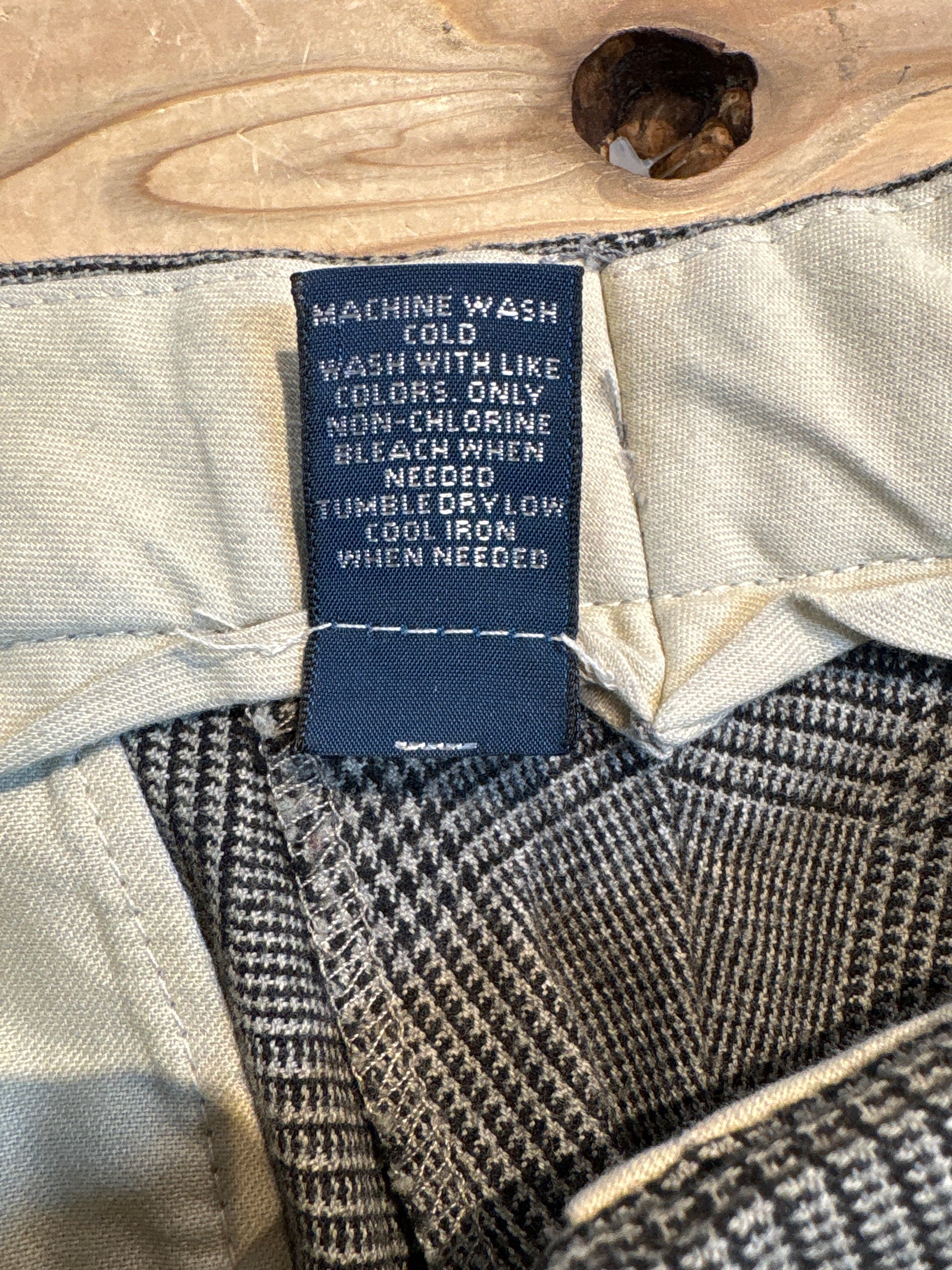 90's Ralph lauren「Glen Check」 スラックス