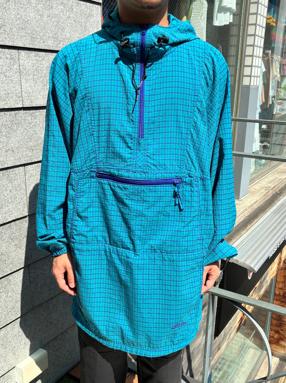 90's 「L.L.Bean」USA製 アノラックパーカー